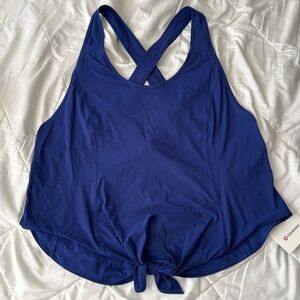 NWT Lululemon Call It a Tie Tank